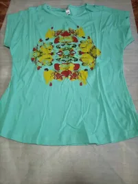 bluzka-z-nadrukiem-kwiaty-zielona-xl