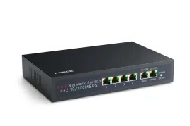 force-switch-sw4p2u-poe-do-kamer-ip-4xpoe-60w-100mbps-2x-uplink