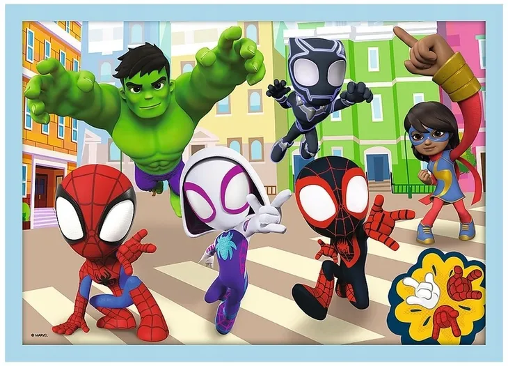 puzzle-4w1-ekipa-spidey-a-trefl-plec-chlopcy-dziewczynki