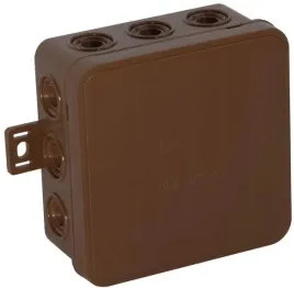 puszka-natynkowa-pusta-12-wlotow-viplast-v6-klik-brazowa-ip54-85x85x41mm-03