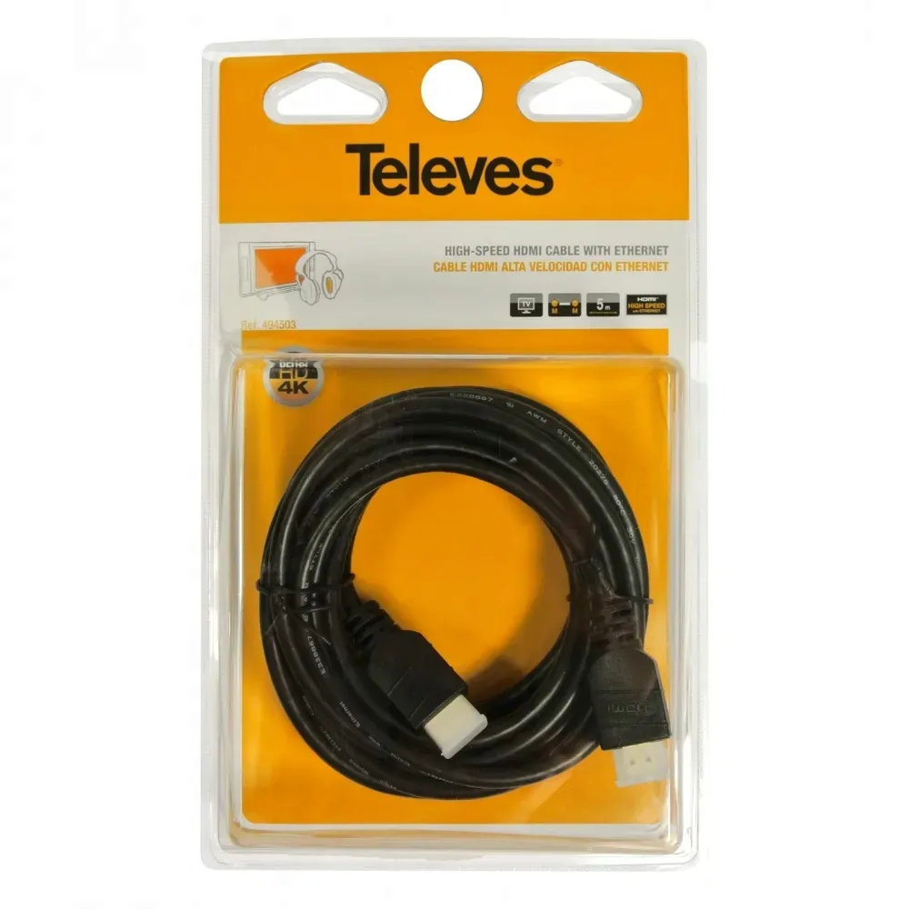 kabel-hdmi-2-0-televes-ref-494501-15m-4k-stan-nowy