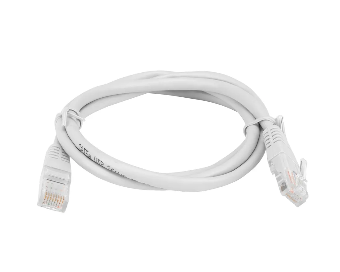 patch-cord-1m-utp2xrj45-kat5e-szary-grey-stan-nowy
