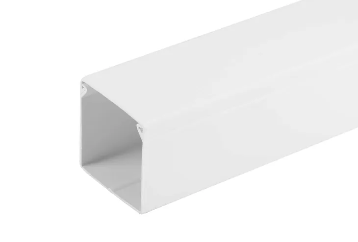 KORYTO KABLOWE LISTWA KANAŁ KABLOWY KORYTKO Z POKRYWĄ 50x50 2M