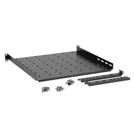 polka-regulowana-do-szafy-rack-19-1u-450-mm-czarna