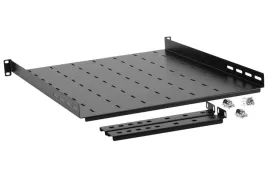 polka-regulowana-do-szafy-rack-19-1u-550-mm-czarna