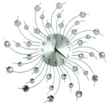 zegar-scienny-do-kuchni-salonu-cloud-chrom-50cm