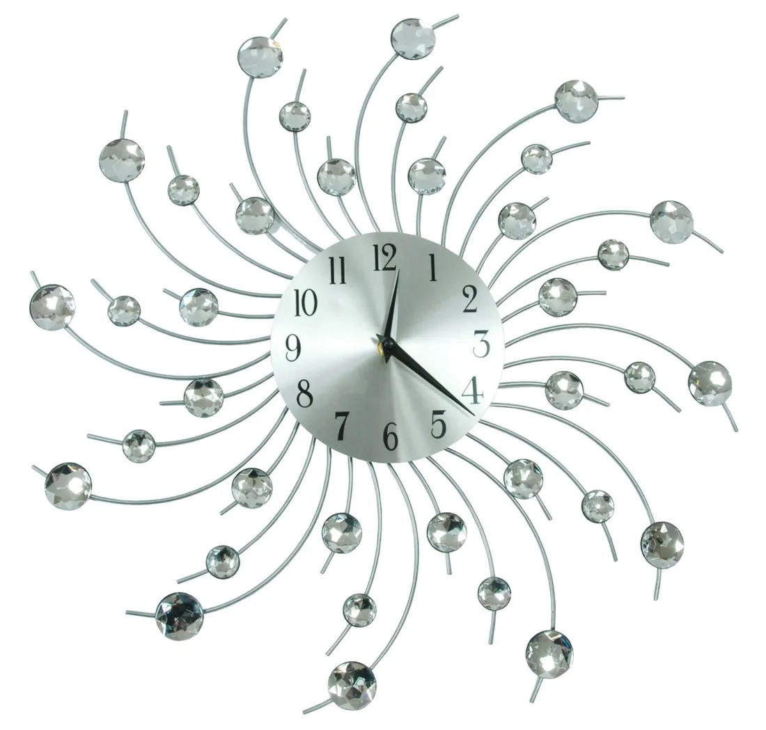 zegar-scienny-do-kuchni-salonu-cloud-chrom-50cm