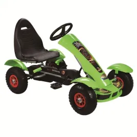 sportowy-gokart-na-pedaly-f618-pomowane-kola-obciazenie-50kg-zielony
