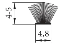 szczotka-uszczelka-odbojowa-klejona-szara-48x4mm-do-szafy-przesuwnej-10mb