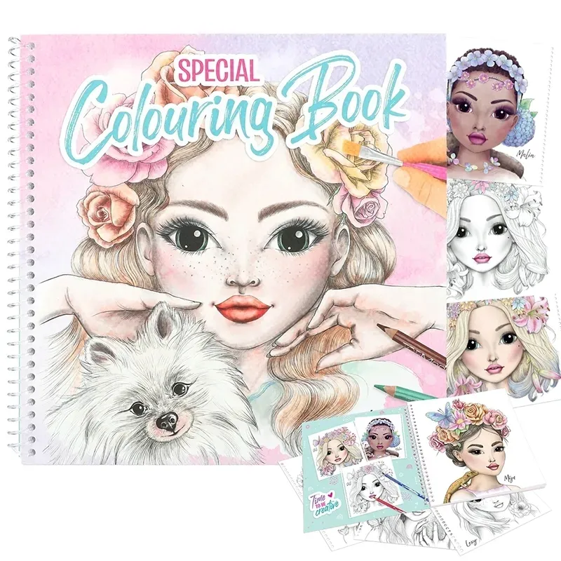 top-model-kolorowanka-special-colouring