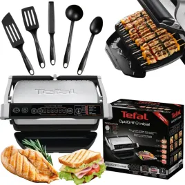 grill-eleketryczny-kontaktowy-mocny-tefal-premium-akcesoria-kuchenne-gratis