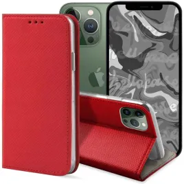 etui-z-klapka-do-apple-iphone-12-pro-max-czerwone-zamykane-magnetyczne