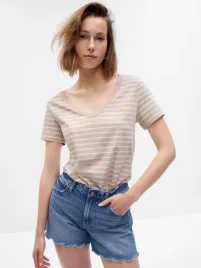 t-shirt-damski-koszulka-w-paski-100percent-bawelna-gap-vintage-xl