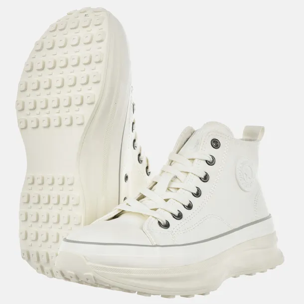 TRAMPKI DAMSKIE BUTY OCIEPLANE NA PLATFORMIE JESIEŃ ZIMA OO274064 AW24