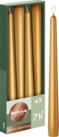 bolsius-swiece-gladkie-metaliczne-zloto-4-sztuki