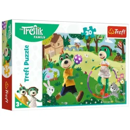puzzle-30-aktywny-dzien-rodzina-treflikow-trefl-18287