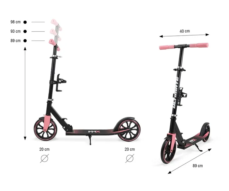 milly-mally-scooter-ultimate-pink-stan-nowy-marka-milly-mally