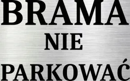 tabliczka-aluminiowa-brama-nie-parkowac-15x10-nierdzewna