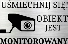 tabliczka-aluminiowa-obiekt-monitorowany-usmiech-15x10-nierdzewna