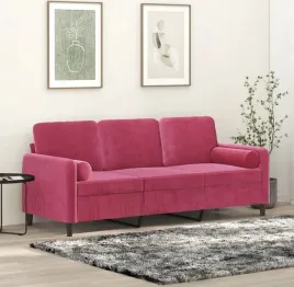 kompaktowa-sofa-do-biura-czerwien