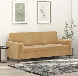 bezowa-sofa-trzyosobowa-aksamit