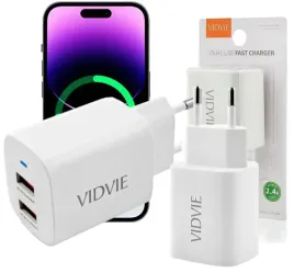 szybka-ladowarka-sieciowa-dual-fast-charger-2x-usb-2-4a-qc3-0-vidvie-ple250