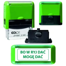 pieczatka-zielona-bo-w-r-j-dac-moge-dac-zabawne-smieszne-gadzety-prezen