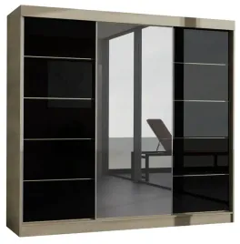 szafa-caspian-3d2l-150-cm-sonoma-lacobel-lustro