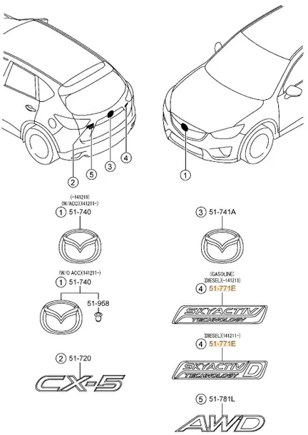 emblemat-tyl-mazda-cx-5-ke-skyactiv-technology-oryginal-marka-mazda