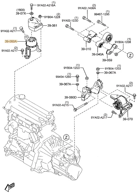 poduszka-silnika-prawa-mazda-6-gh-oryginal-stan-nowy