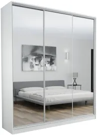 szafa-3d-flores-230x250-biala-lustro-pelne-wysoka