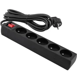 przedluzacz-listwa-zasilajaca-5-gniazd-z-uziemieniem-wlacznik-5m-czarny