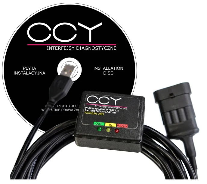 Interfejs LPG USB PRO CCY do STAG KME LOVATO LPGTECH - FTDI