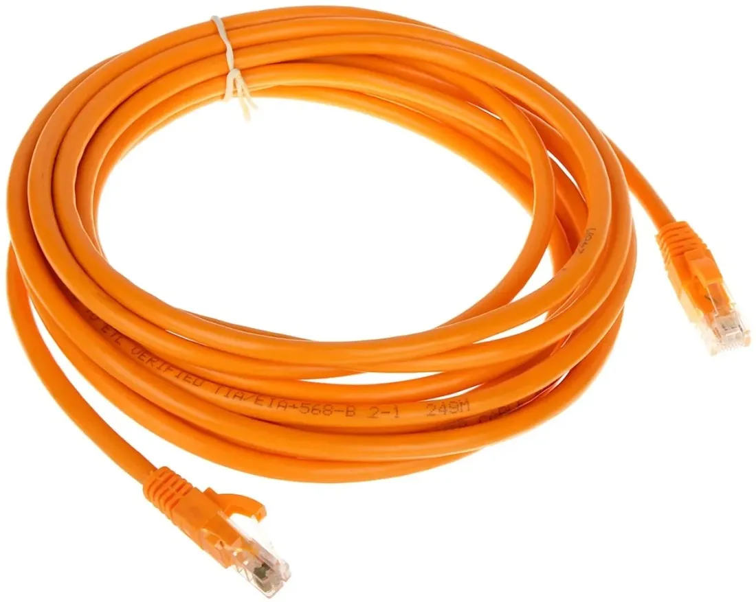 patchcord-rj45-6-5-0-orange-5-m-stan-nowy