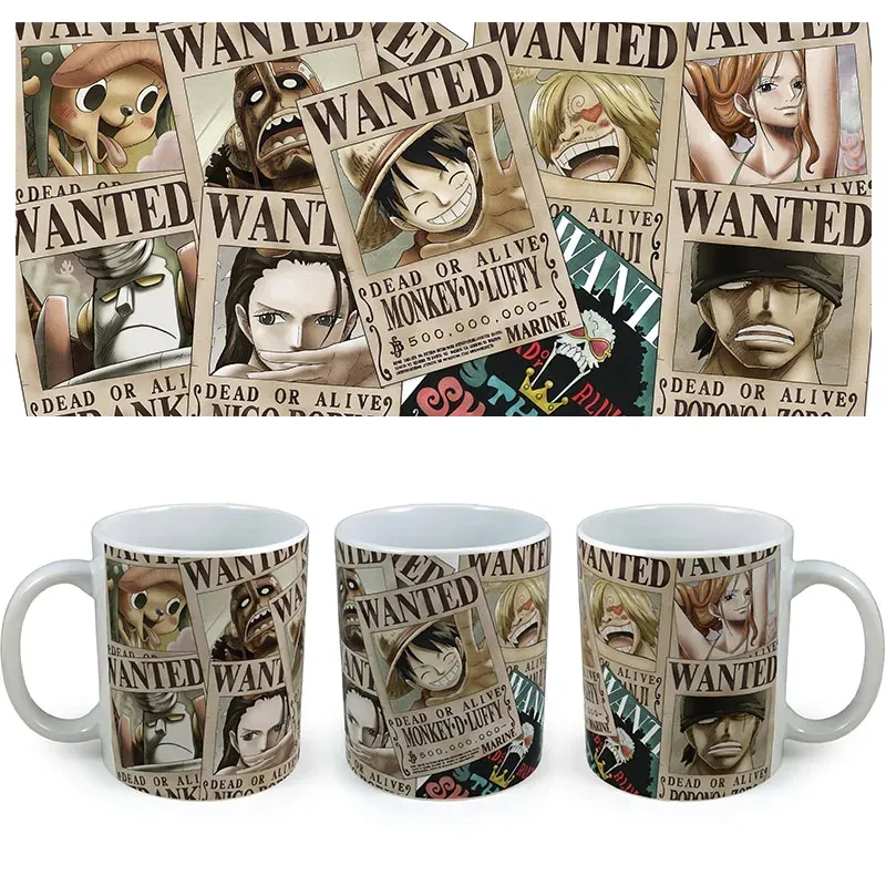 kubek-one-piece-wanted-posters