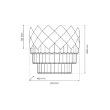 kinkiet-carisma-chrome-2xe14-dlugosc-wysokosc-340-cm