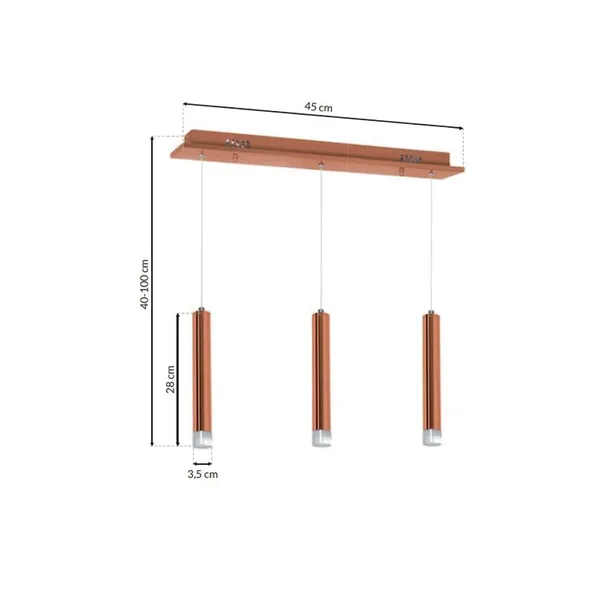 lampa-wiszaca-copper-15w-led-zasilanie-sieciowe