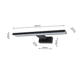 kinkiet-shine-czarny-30cm-7w-led-informacje-dodatkowe-zarowki-w-zestawie