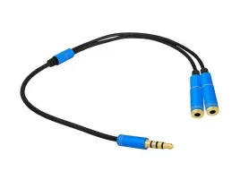 przejscie-wtyk-jack-3-5mm-2-gniazda-jack-3-5mm-30cm