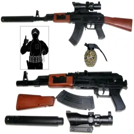 kalasznikow-karabin-na-kulki-pistolet-bron-karabiny-tarcza-i-kulki