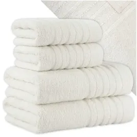zestaw-4-recznikow-bawelnianych-dora-2x-50x90cm-2x-70x140-kremowy