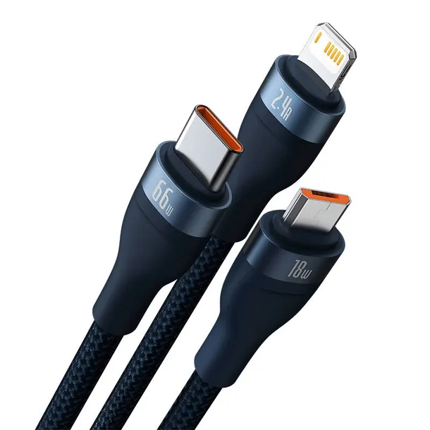 kabel-usb-3w1-baseus-flash-series-usb-c-micro-usb-lightning-66w-1-2m-stan-opakowania-oryginalne