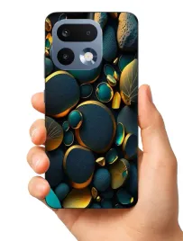 etui-case-do-realme-16-pro-5g-kamienie-liscie-wzorki