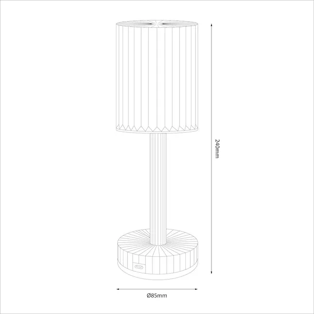 lampka-nocna-simple-clear-waga-z-opakowaniem-0-25-kg