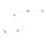 oprawa-pipe-spot-bialy-2xgu10-waga-z-opakowaniem-0-5-kg