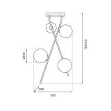 lampa-sufitowa-inter-4xe14-waga-z-opakowaniem-5-kg