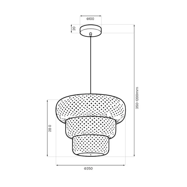 lampa-wiszaca-tulum-1xe27-kolor-brazowy