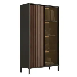komoda-wloska-1-drzwi-dab-mercure-1-drzwi-szklane-lava-led-104cm-perino