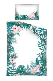 posciel-bambusowa-100x135-niebieskie-liscie-3046-b