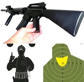 karabin-na-kulki-pistolet-m16-karabiny-bron-2-tarcze